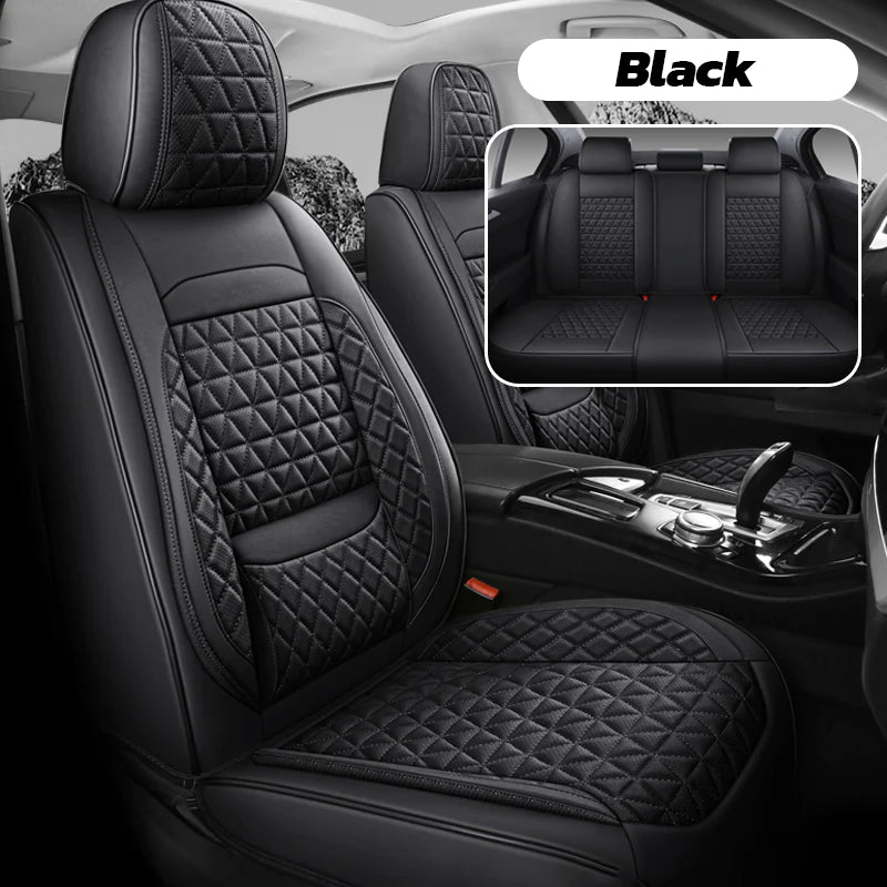 Leather Seat Covers For All Cars (Luxury 02)