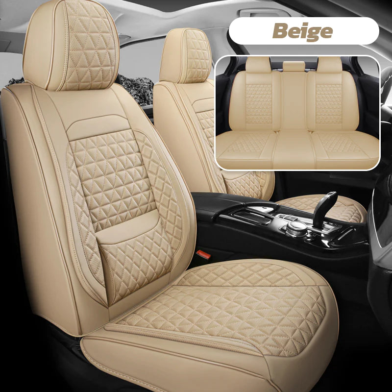 Leather Seat Covers For All Cars (Luxury 02)