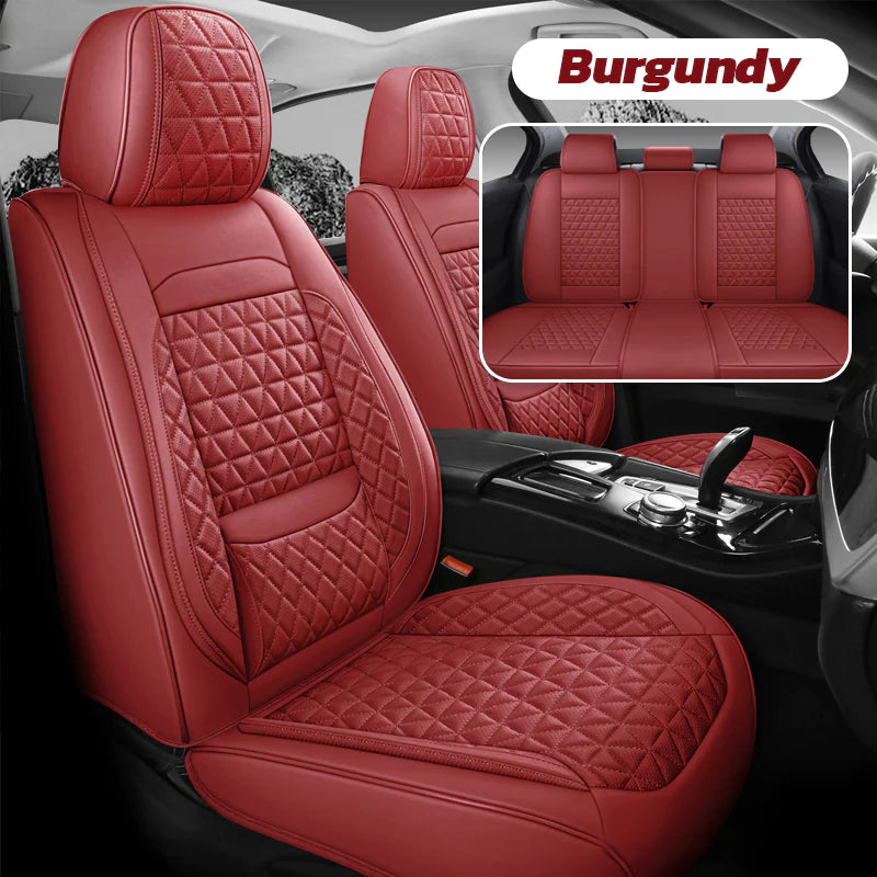 Leather Seat Covers For All Cars (Luxury 02)